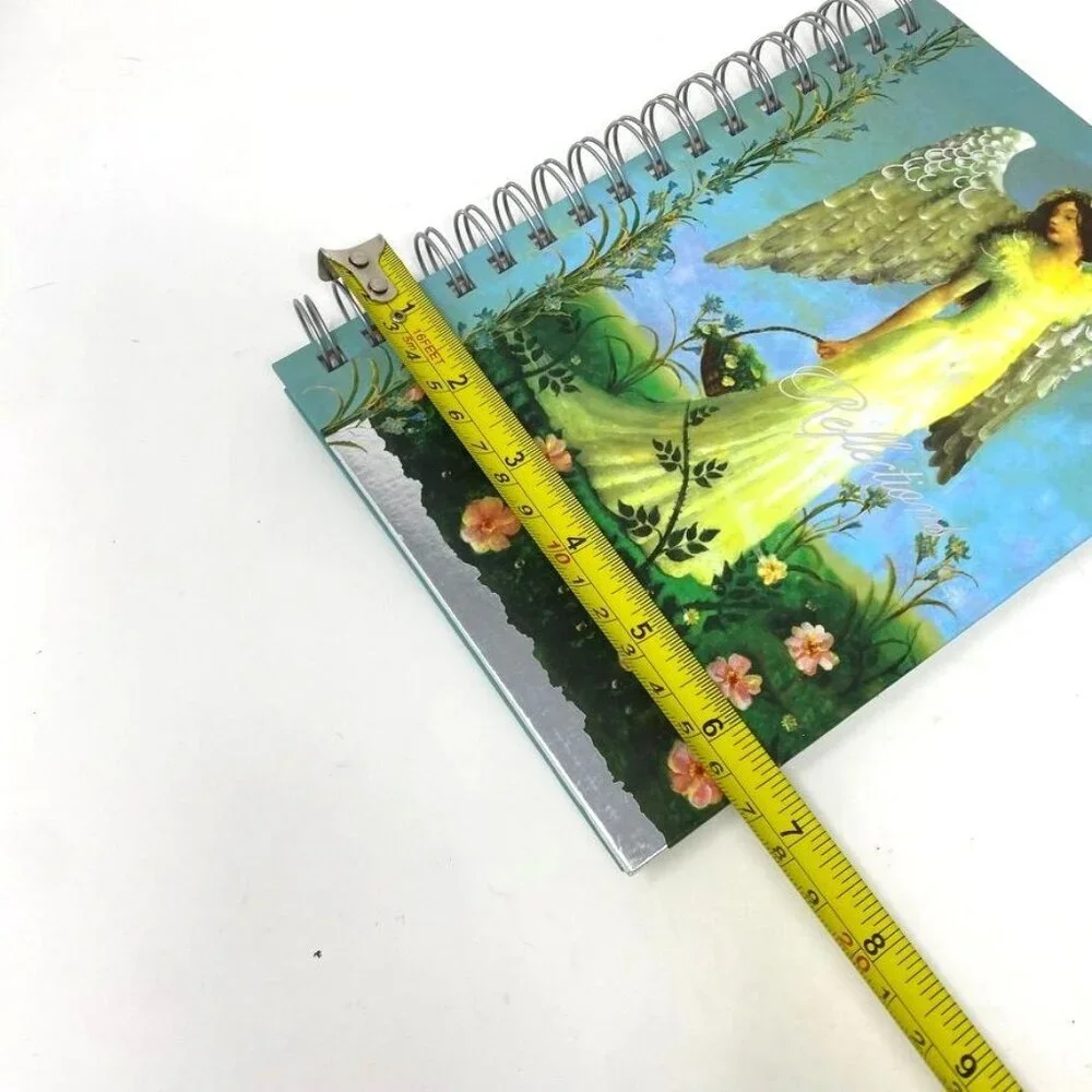C. R. Gibson Reflecting Angel Spiral Hard Cover Notebook Journal Lined